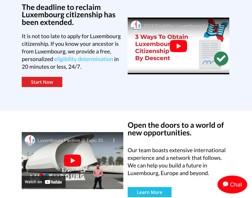 LuxCitizenship Launches AI-Powered Chatbot to Enhance User Experience